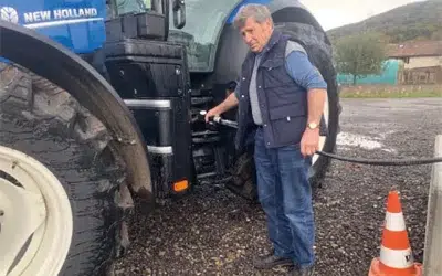 La ferme Martin produit sonbiométhane carburant