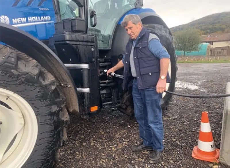 La ferme Martin produit son biométhane carburant